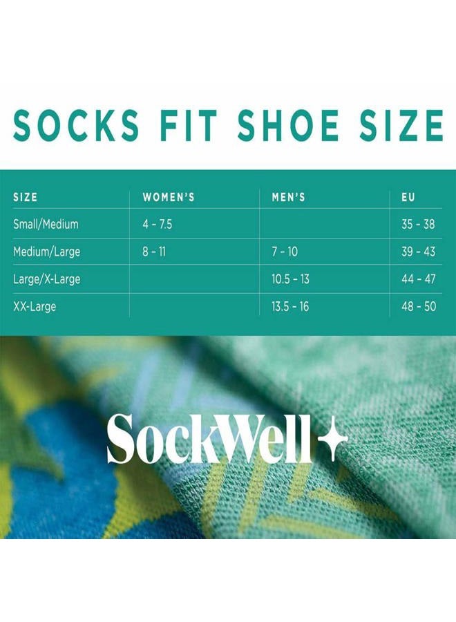 Sockwell Men's Sportster Compression Sock, Charcoal, Large/X-Large - Image 3