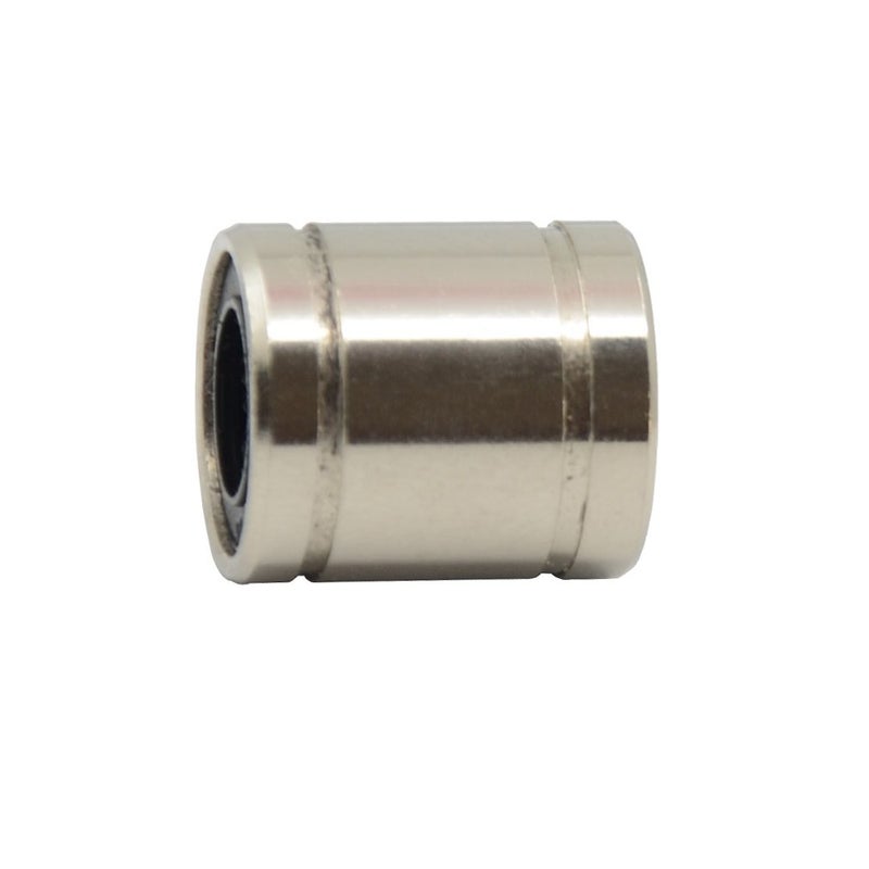 ReliaBot 10PCs LM8SUU Linear Ball Bearing Nickel Plated 8mm x 15mm x 17mm for 8mm Linear Motion Shaft for 3D Printer and CNC Machine - Image 3
