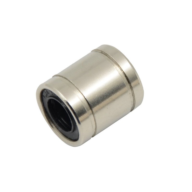 ReliaBot 10PCs LM8SUU Linear Ball Bearing Nickel Plated 8mm x 15mm x 17mm for 8mm Linear Motion Shaft for 3D Printer and CNC Machine - Image 2