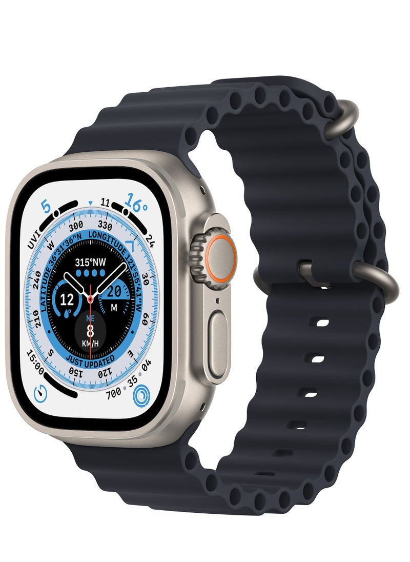 micro speed - Smart Watch HW9 Ultra 2 10+1 With Health Fitness Tracker Sport Watch  Supports  NFC +addition Replacement Band  49MM-Multicolour - Image 1