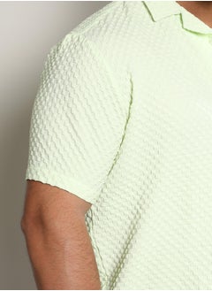 Instafab Plus Self-Design Block Shirt  - Image 5