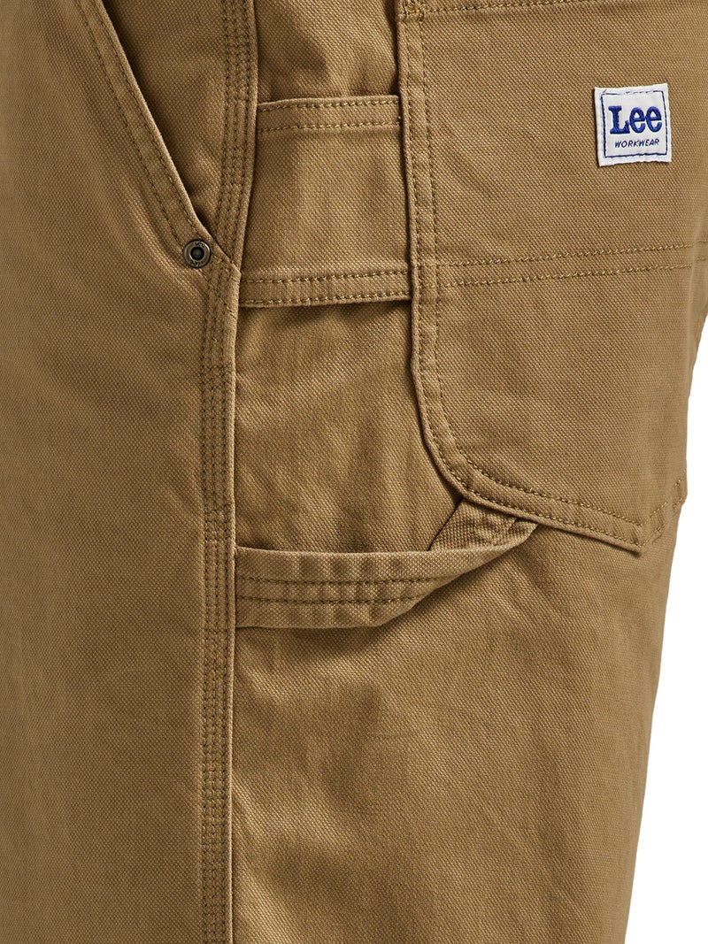 Lee Men's Legendary Workwear Carpenter Short, Dark Khaki, 28 - Image 4