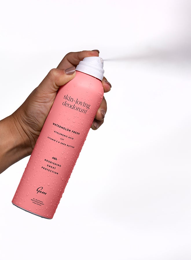 Gem Watermelon Fresh Deodorant 207ml – Fruity Fresh Body Deodorant Spray with Juicy Watermelon Scent & All-Day Odour Protection - Image 4