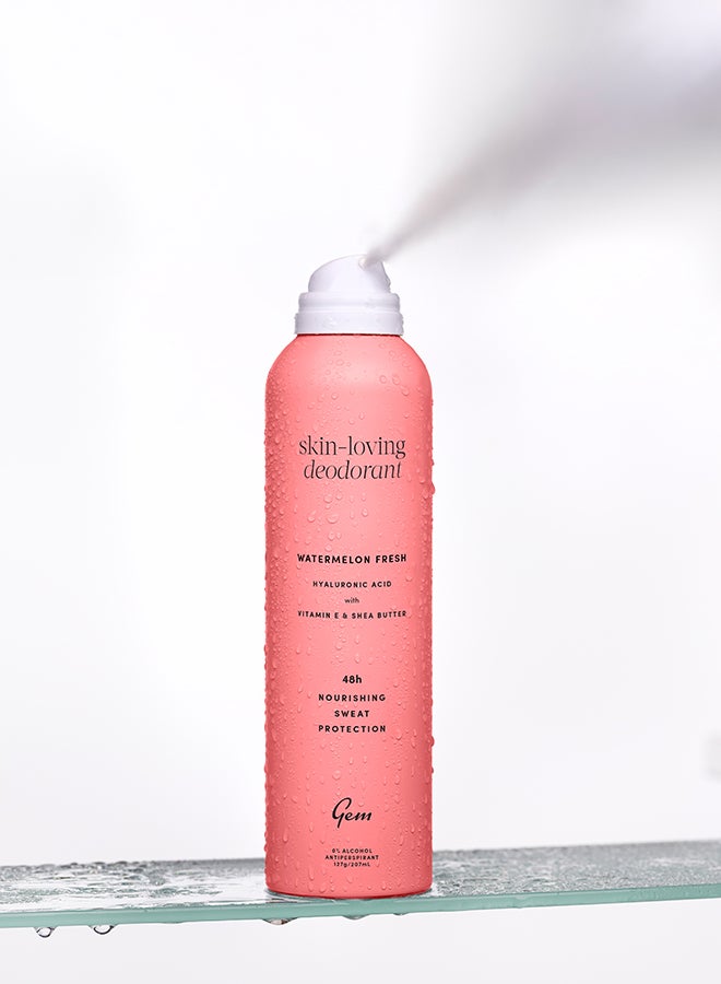Gem Watermelon Fresh Deodorant 207ml – Fruity Fresh Body Deodorant Spray with Juicy Watermelon Scent & All-Day Odour Protection - Image 3