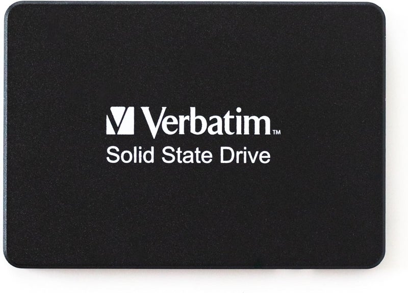 فيرباتيم Vi550 S3 SSD، قرص تخزين داخلي SSD بسعة 1TB، قرص الحالة الصلبة بواجهة SATA III مقاس 2.5 بوصة وتقنية 3D NAND، أسود