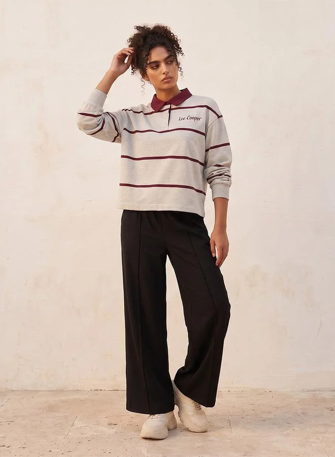 Lee Cooper Lee Cooper Polo T-shirt with Stripes