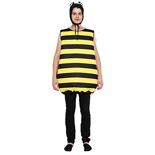 EraSpooky Adult Bumble Bee Costume Party Cosplay Fancy Dress - Image 2