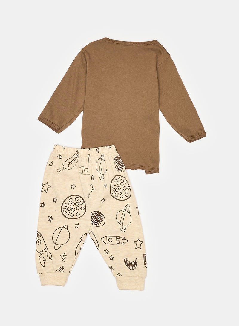 Baby Set Pants & Cardigan long sleeves