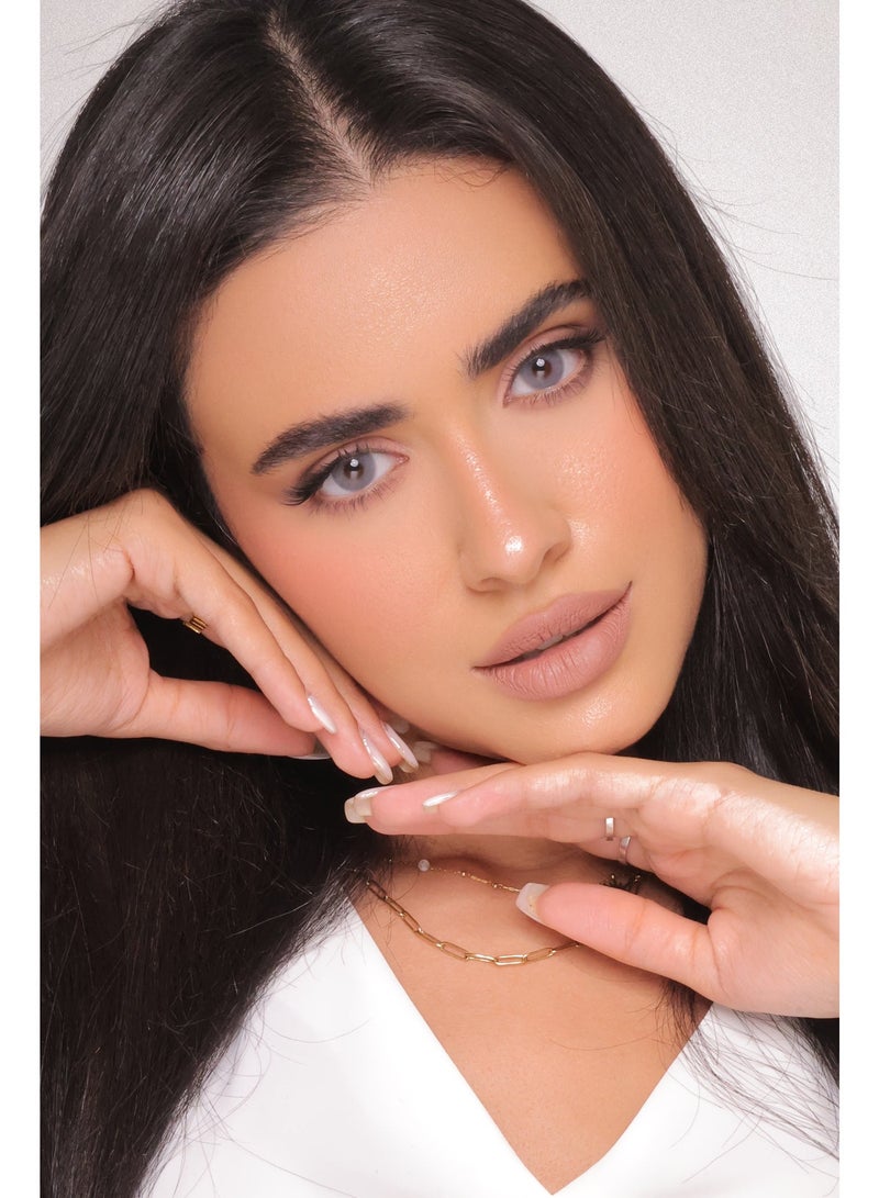 فريش آيز عدسات عيون لاصقة ملونة يومية  للفتيات والسيدات ألوان طبيعية وهادئة توسع العين قطر 14.2 كلاود - Image 2