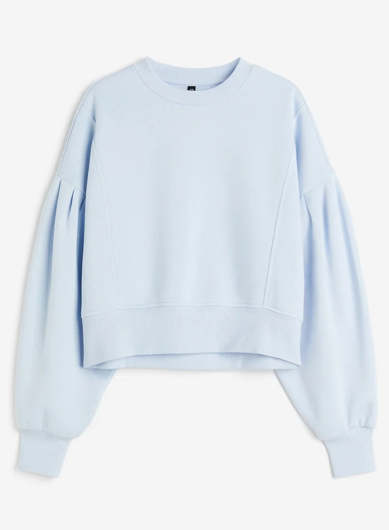 H&M Puff Sleeve Sweatshirt
