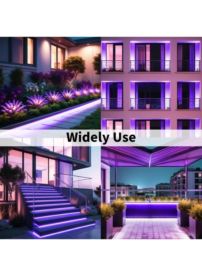 نجفة شوب ليد RGB ذكي متعدد الاستخدامات بتحكم بالموبايل , تحكم عبر التطبيق و إضاءة متحركة مع الصوت  يمكن التحكم في ليد RGB بكل سهولة عن طريق تطبيق على الهاتف المحمول، مما يتيح لك اختيار الألوان، تغيير أوضاع الإضاءة، ضبط شدة الإضاءة، وتفعيل وضع التفاعل مع ذبذبات الصوت والموسيقى لتحويل أي مكان إلى تجربة إضاءة ديناميكية وحيوية. كما يمكن التحكم به أيضًا باستخدام الريموت كنترول لمزيد من الراحة. - Image 4