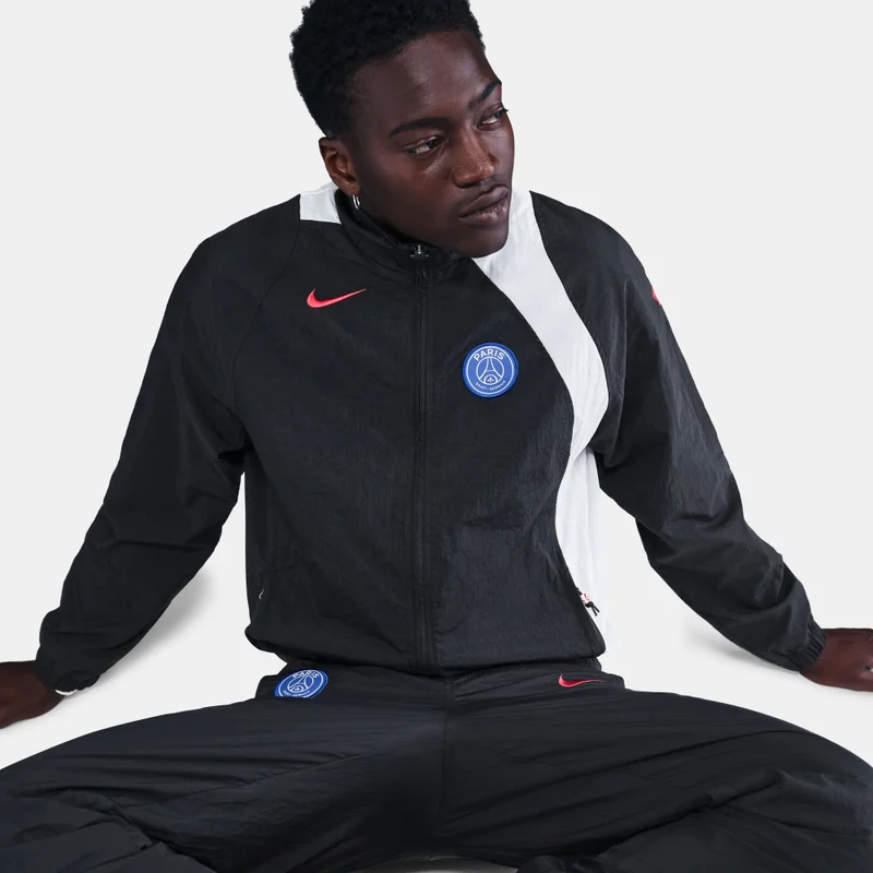Nike Black Men's Paris Saint-Germain Third Total 90 Football Track Jacket for Men | Best Price UAE