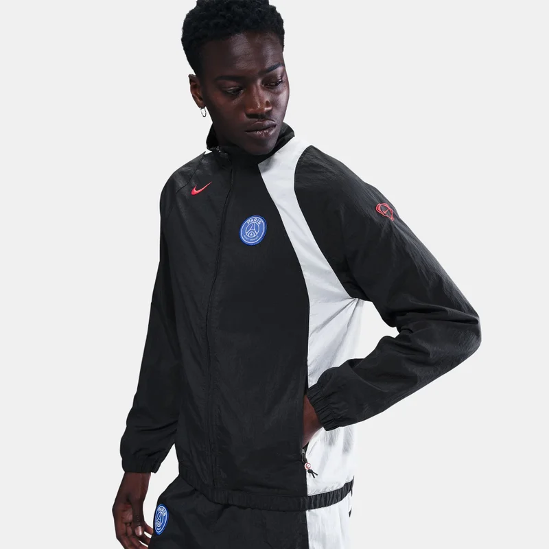 Nike Black Men's Paris Saint-Germain Third Total 90 Football Track Jacket for Men | Best Price UAE
