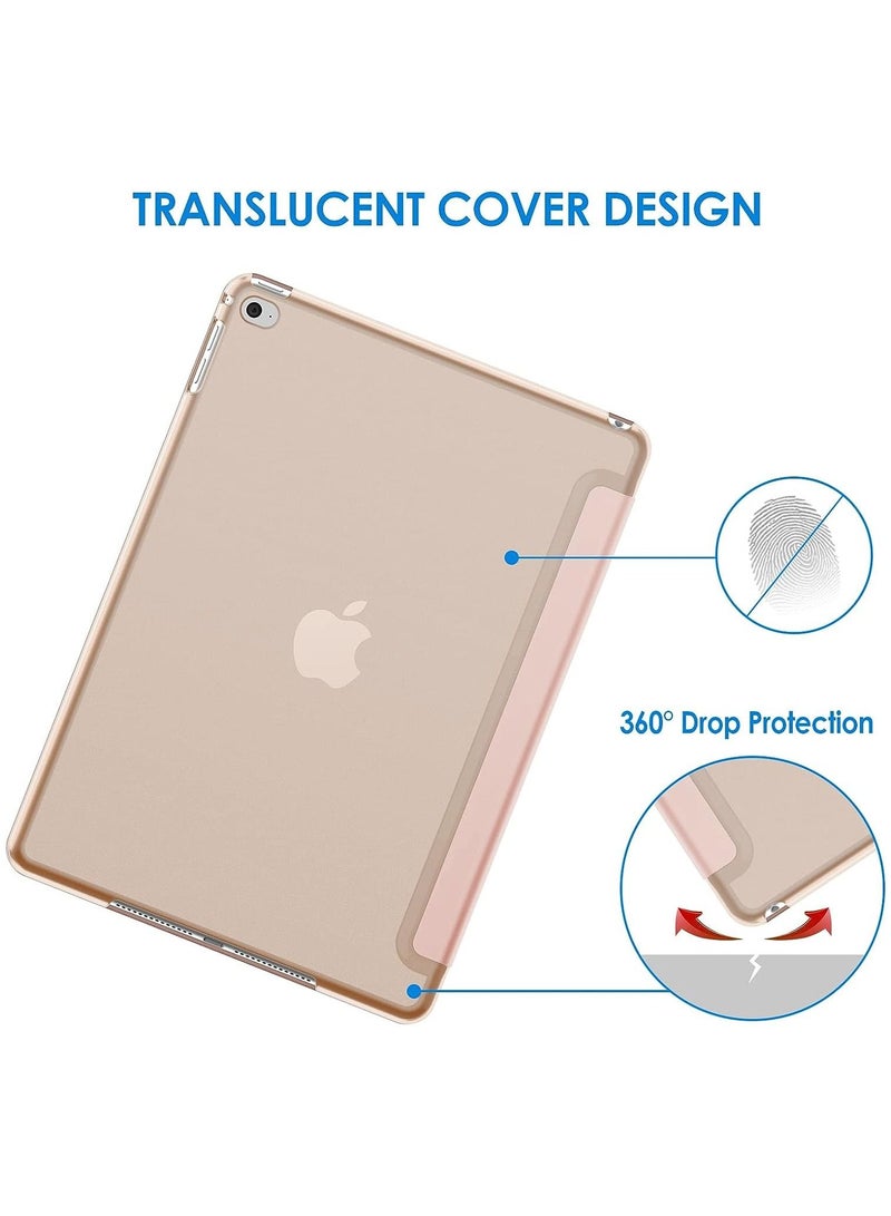 Rock Pow iPad 9.7 Inch Case iPad 6th 5th Generation Cases iPad Air 2, iPad Air Case Slim Soft TPU Cover Stand Smart Case for iPad 9.7 2018 2017 Model iPad Air 2 Air 1 - Image 5