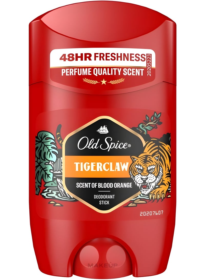 Old Spice مزيل العرق ستيك من تايجر كلاو برائحة البرتقال الدموي 50 مل - Image 1