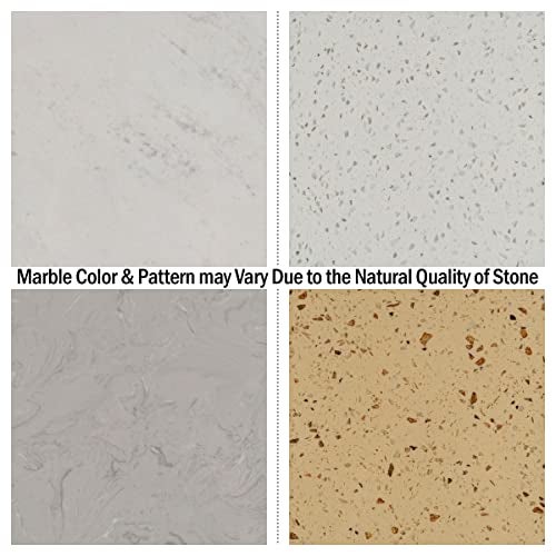 Chef Buddy Food Warmer Plate - Microwavable 9-Inch Marble Hot Plate Keeps Food Warm Longer - Great for Parties, Family Gatherings, and Holidays - Image 2