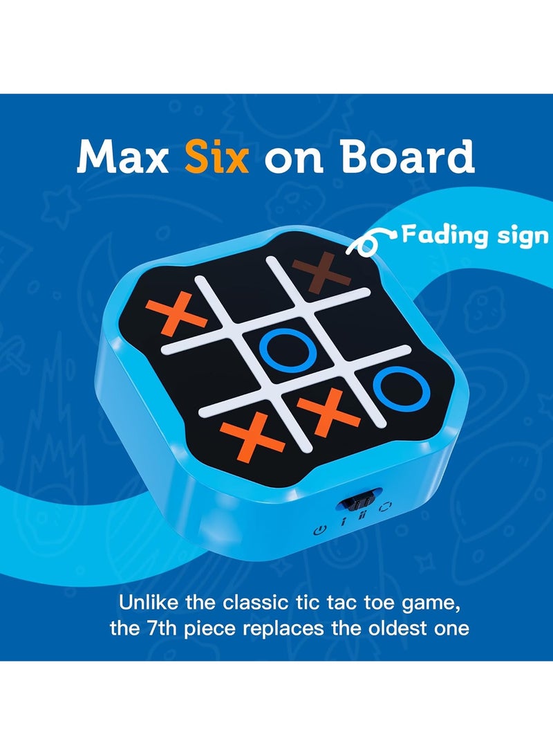 Children's Handheld Game, 3-in-1 Electronic Tic-Tac-Toe Toy with Memory Challenge and Silent Mode, Fun Gift for Boys and Girls - Image 3