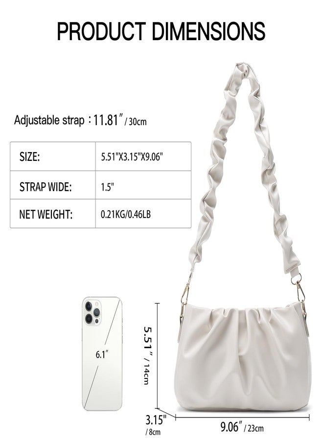 SENDEFN Shoulder Bags for Women Soft Small Clutch Ppurse Crossbody Purses for Women Trendy Hobo Tote Handbag for Ladies - Image 4