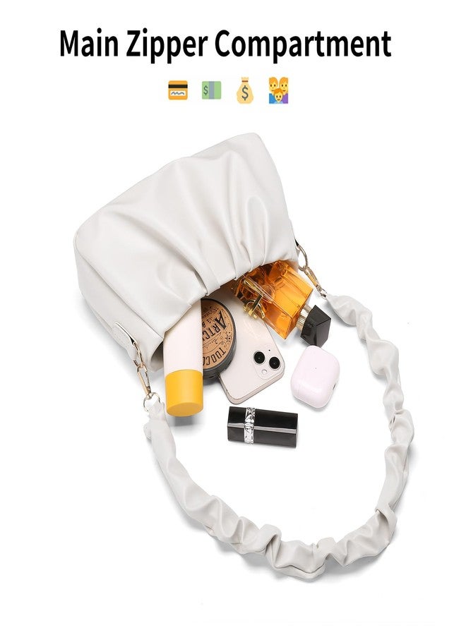 SENDEFN Shoulder Bags for Women Soft Small Clutch Ppurse Crossbody Purses for Women Trendy Hobo Tote Handbag for Ladies - Image 3