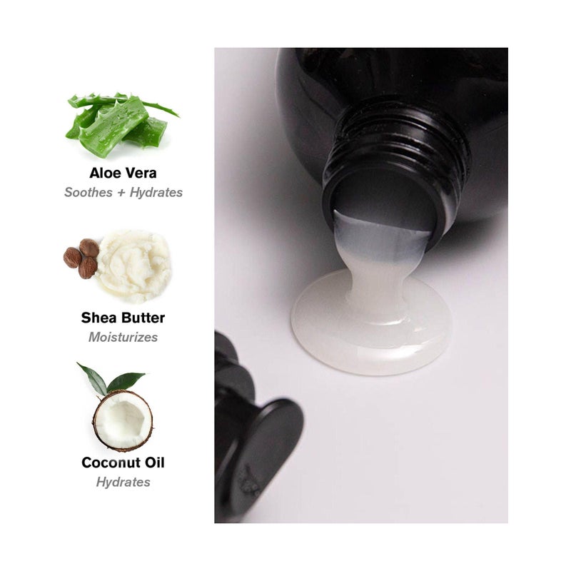 Every Man Jack Beard + Face Wash - Sandalwood | 200 ml - 1 Bottle | Naturally Derived, Parabens-free, Pthalate-free, Dye-free, and Certified Cruelty Free - Image 3