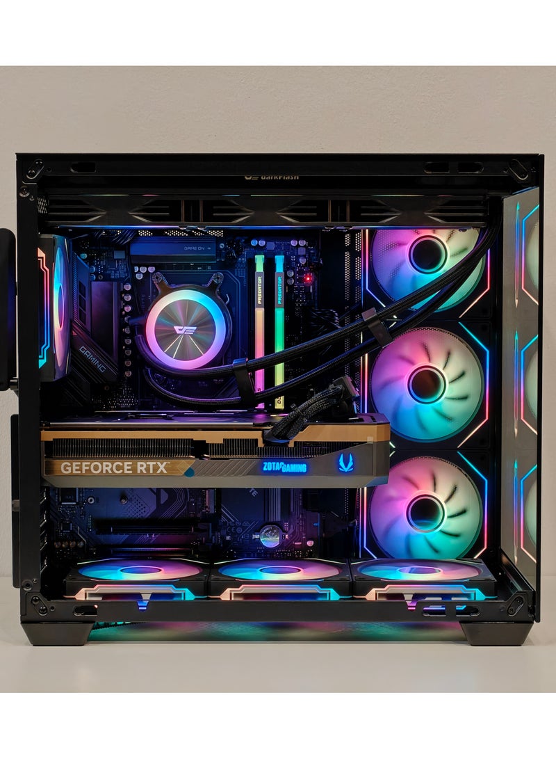 Mostech General Trading LLC Gaming Pc Ryzen 9 9950X3D | RTX 5080 16GB | RAM 32GB DDR5 6000MHz | SSD NVMe 2TB | Liquid Cooler LCD 360mm | Win 11 Pro | 1 Year Warranty BLACK - Image 2