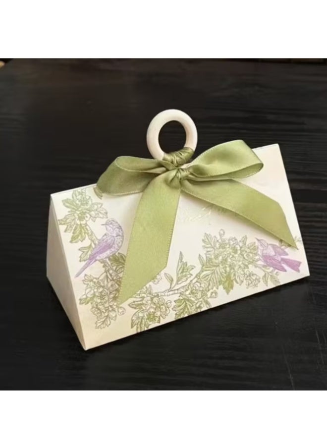 10 PCS Decorative Candy Boxes Adorned with Ribbons  Ideal for Occasions Like Mother'S Day, Weddings, Birthdays, Anniversaries, Holiday Parties, And More - High-Quality Paper Gift Packaging - Image 3