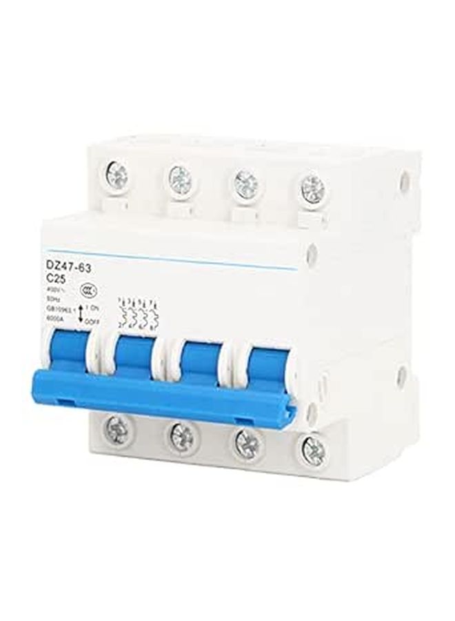 4P 25A 400V قاطع دائرة مصغر للتثبيت على سكة DIN مفتاح فصل - Image 1