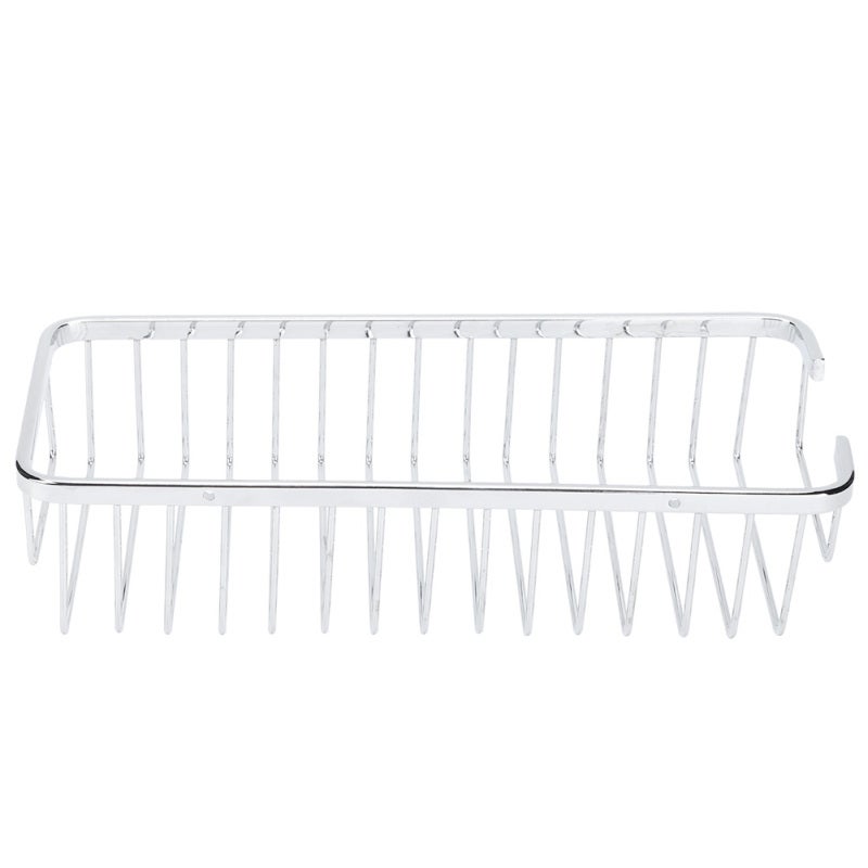 Stainless Steel Wall Mounted Shampoo Conditioner Holder Storage Basket Shelf Organizer Bathroom KitchenStainless Steel 30cm - Image 2