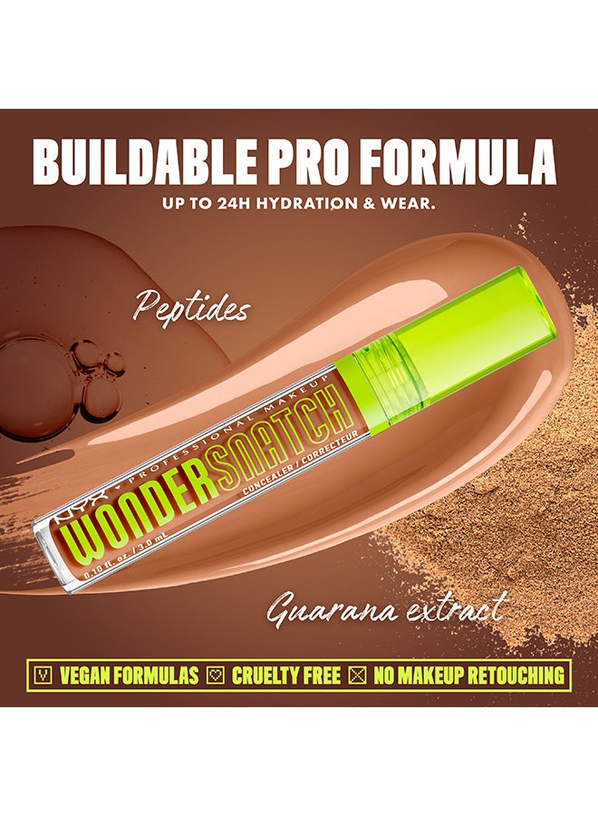 NYX Professional Makeup Wonder Snatch Concealer, Liquid Concealer,Café - Image 4