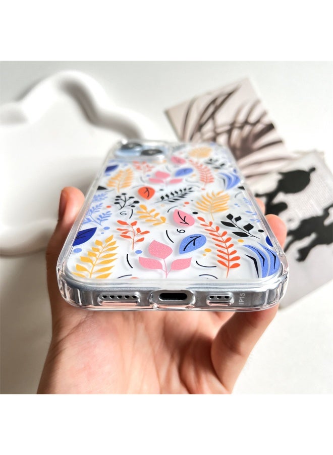 NIBEMINENT Light Luxury Retro Protective TPU Case Cover For iPhone 14 Clear - Image 2