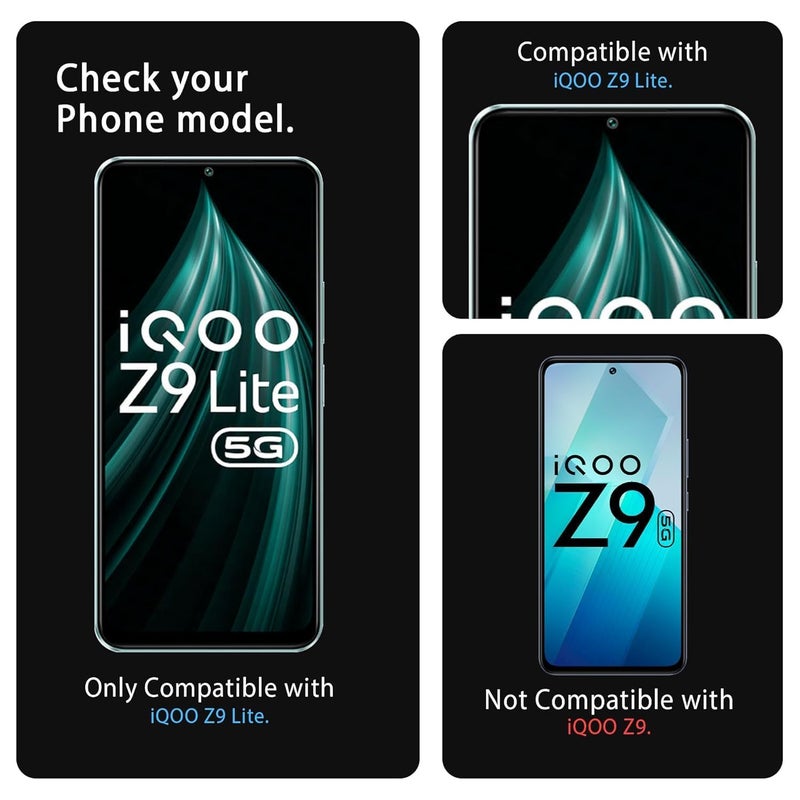 DD SON tempered glass for Vivo, OnePlus, Samsung, Oppo and etc (A- iQOO Z9 lite 5G) - Image 2