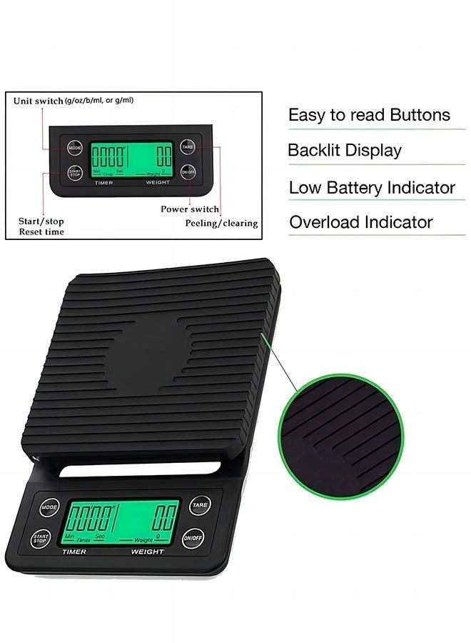 HOMESTAR 12 Pieces V60 Coffee Set Drip Maker with Portable Travel Bag - Image 4