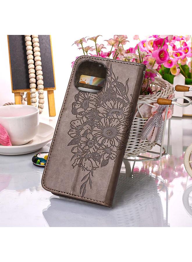 اس-توب جراب هاتف iPhone 14 Plus من الجلد المنقوش بنقشة الفراشة - Image 5