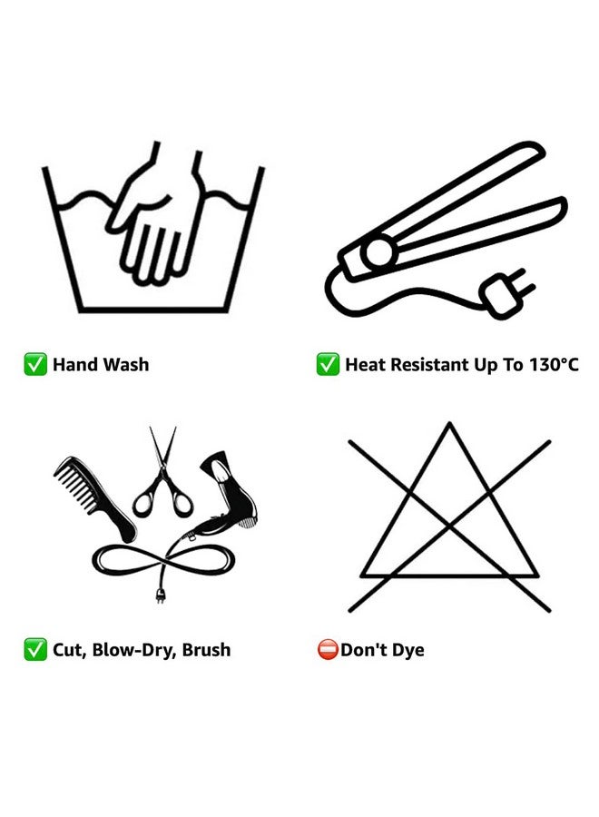 كايشا كعكة هيربيسي ذيل حصان توب نوت هيبورنبون سكرانشي أوبدو براون أشقر ميكس Hk116 - Image 5