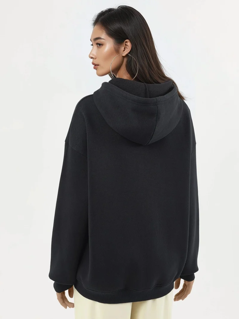 Busem BUSEM Hooded Oversized Zip-Up Jacket