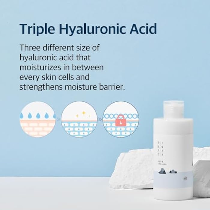 ROUND LAB 1025 Dokdo Lotion 6.76 Fl Oz, Intense Long-Lasting Hydration with Triple Hyaluronic Acid, Fluid Texture for Skin Barrier Protection, Face Moisturizer for Deep Moisture, Korean Skin Care - Image 2