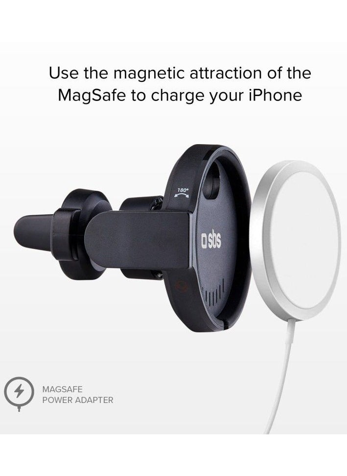 SBS - SBS Air-Vent Car holder compatible with Magsafe charger - Image 1