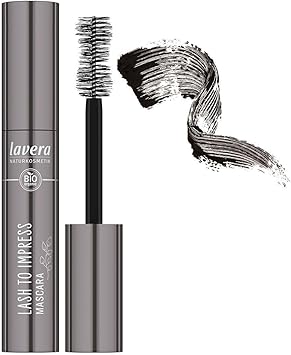 ماسكارا لافيرا لاش تو إمبريس سوداء عضوية بالصبار والأرجينين نباتية فائقة الحجم 1 × 14 جرام