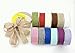 David accessories Burlap Ribbon Perfect for Wedding Home Decoration Gift Wrap Bows Made Handmade Art Crafts 112 Inch X 10 Yard Spool Light Purple - Image 2