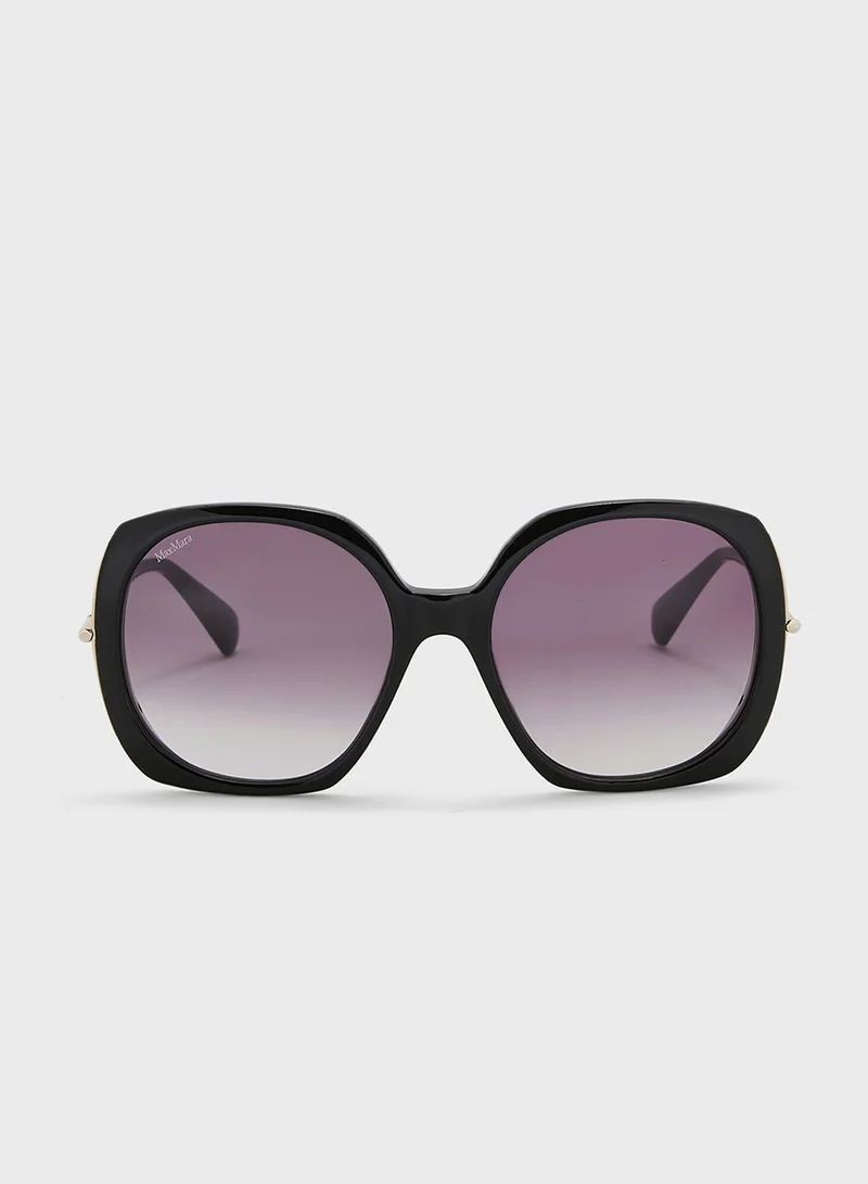 MaxMara Oversized Shape Sunglasses