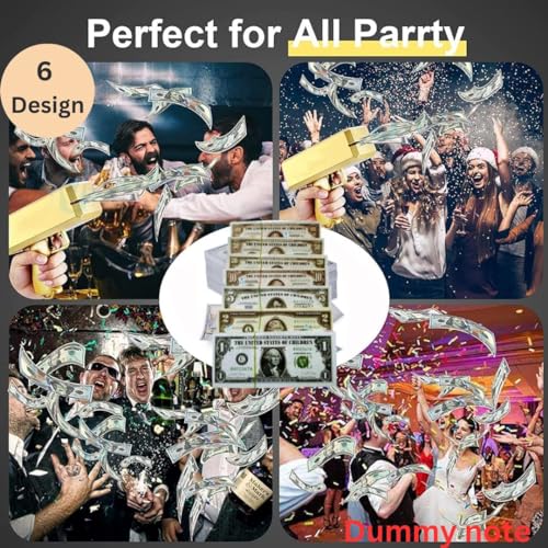 Mallexo Dollar Money Toys for Kids 600Pcs Coupons 6 Design Doller Dummy Currency Notes for Boys Girls Learning and Education Baby Toys Money Multicolor Nakli Notes or Playing Fake Money Notes (Dollar) - Image 4