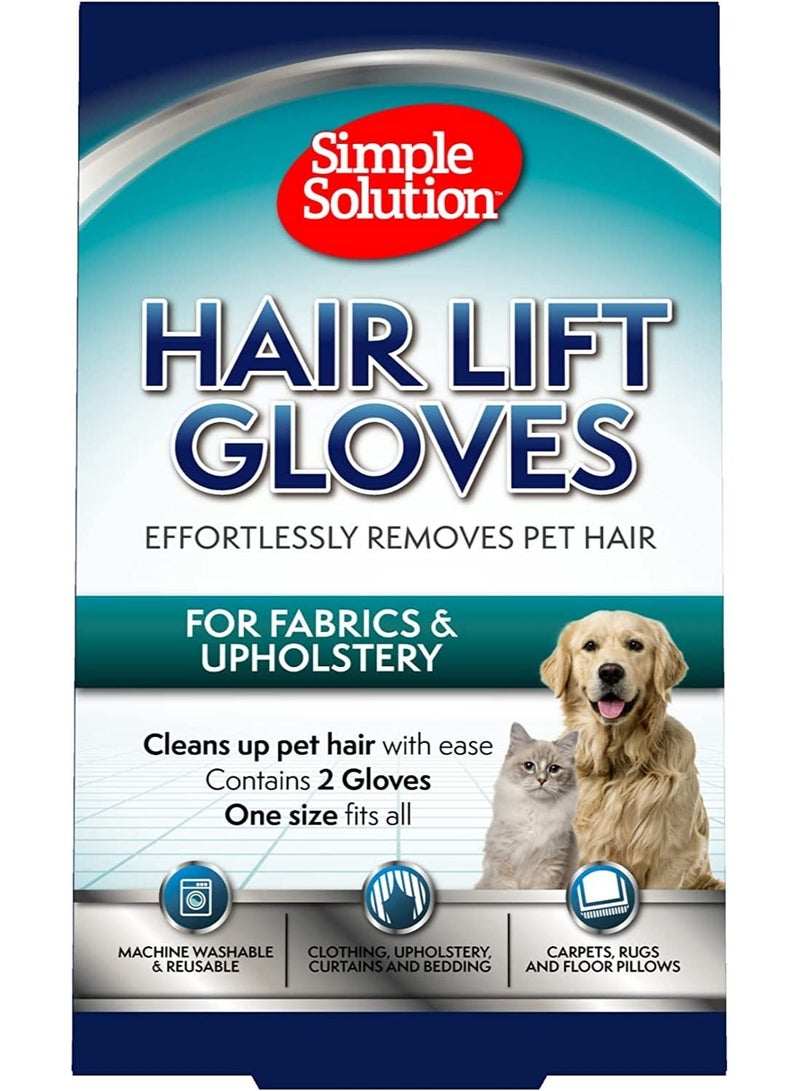 Simple Solution 1 Pair Hair Lift Mitt Gloves - Image 2