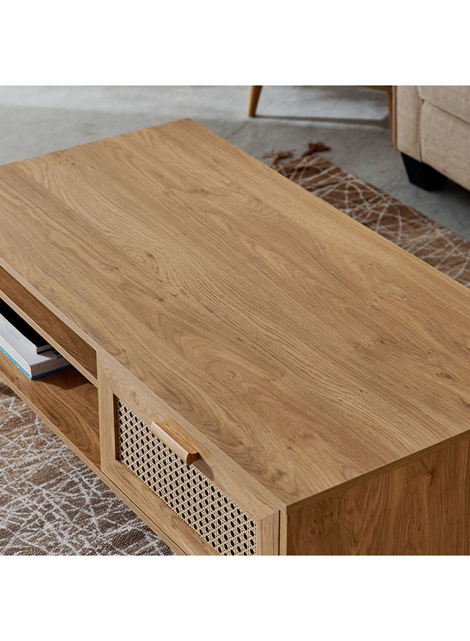 Home Box Nordic Rattan Coffee Table 54x45x120 cm  - Image 3