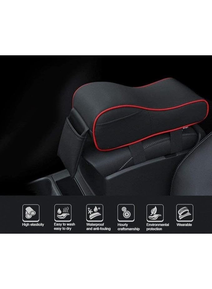 Max Comfort Memory Foam Car Armrest – Soft Leather Cover with Phone Holder, Universal Fit for Most Cars - Image 4