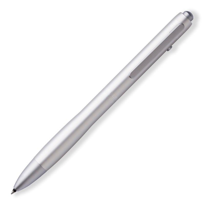 Staedtler Multi Function Avant Grade Cool Silver, Red Ink Ballpoint Pen Plus 0.5mm Mechanical Pencil (927AG-S) - Image 1