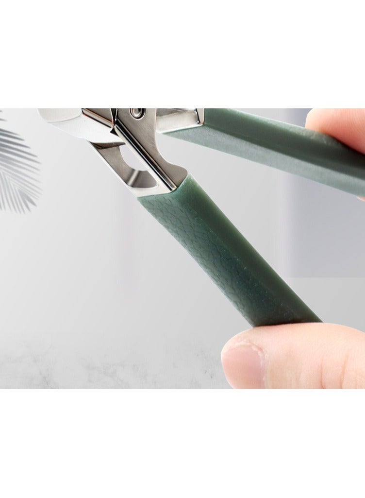 Ucanbe Stainless Steel Nail Clipper with Black Handle – Precision Fingernail & Toenail Cutter for Home Grooming - Image 3