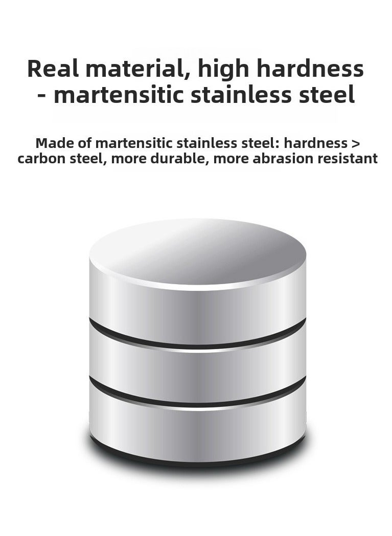 Ucanbe Stainless Steel Nail Clipper with Black Handle – Precision Fingernail & Toenail Cutter for Home Grooming - Image 5