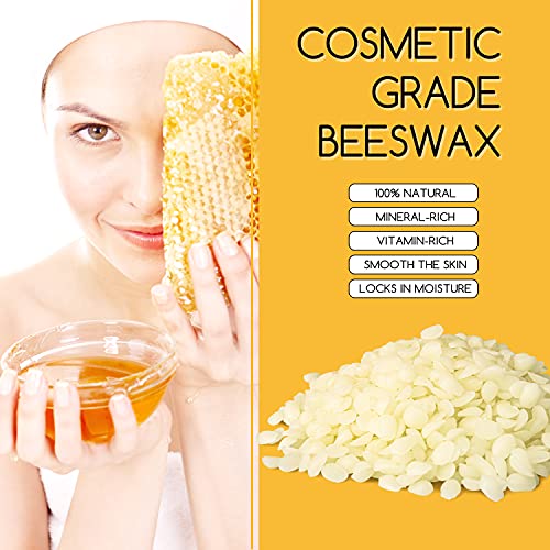 TRINIDa White Beeswax Pellets 5LB(80 oz), Organic Bees Wax Pellets for DIY Candles, Beeswax for Candle Making, Skin, Body, Face, and Hair Care, Lotions, DIY Creams, Lip Balm and Soap Making - Image 3