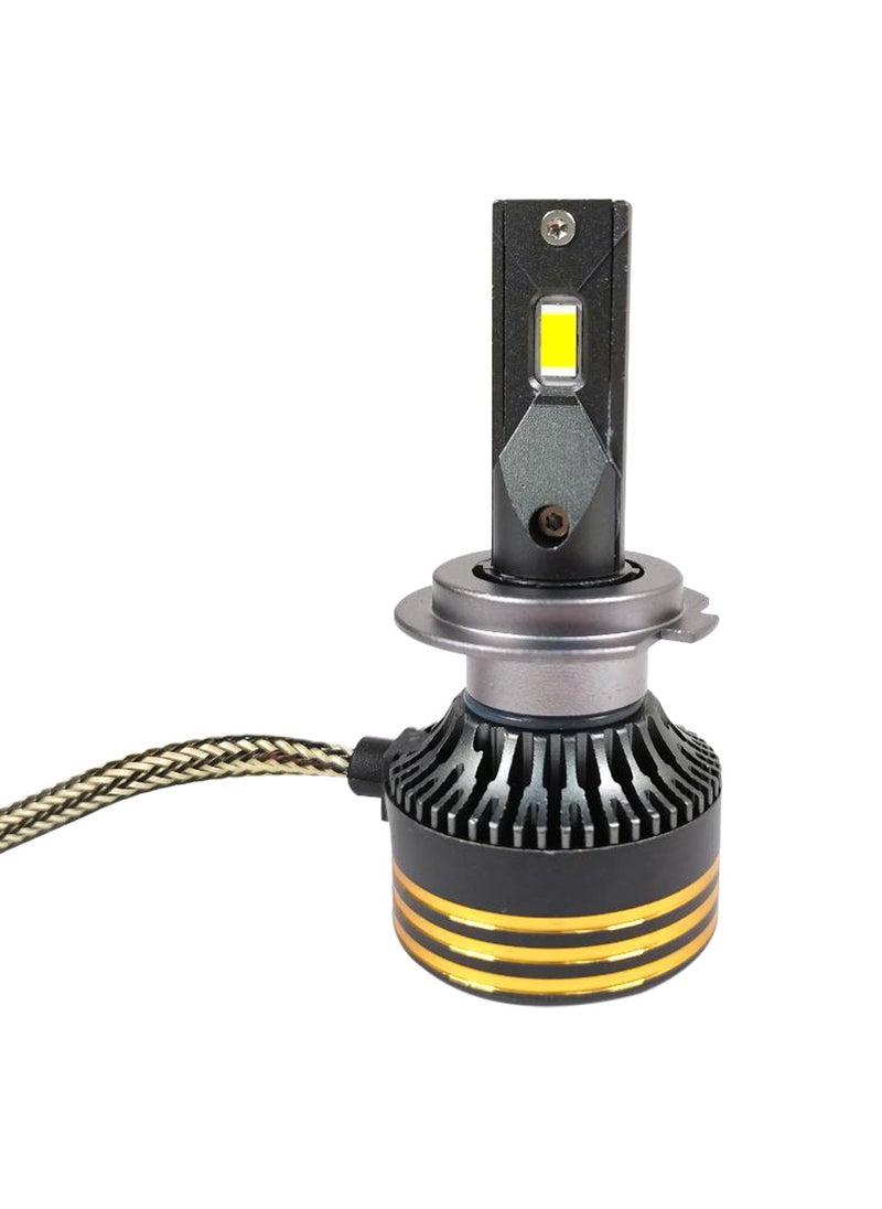3XR - Car LED Head Light H7 60W 30000LM 6500K Car LED Headlight With Cooling Fan System - 3XR - Image 1