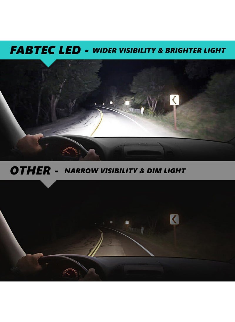 3XR - Car LED Head Light H7 60W 30000LM 6500K Car LED Headlight With Cooling Fan System - 3XR - Image 1